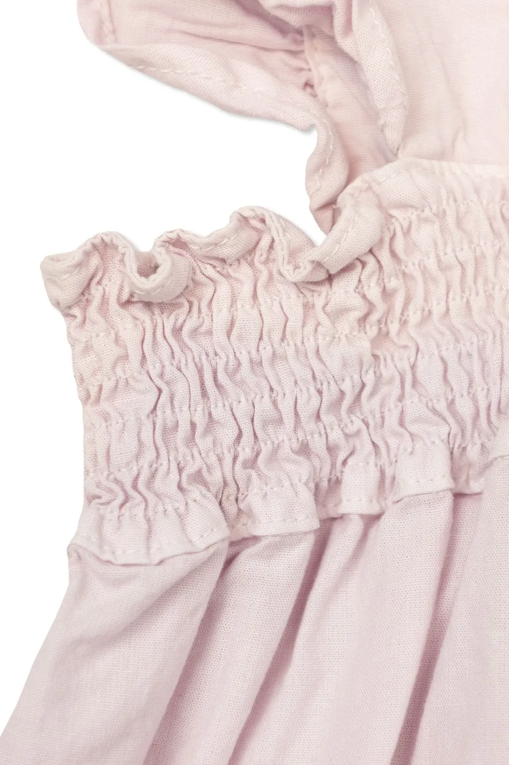 Stella Mccartney Kids Embroidered Ruffled Sleeveless Dress