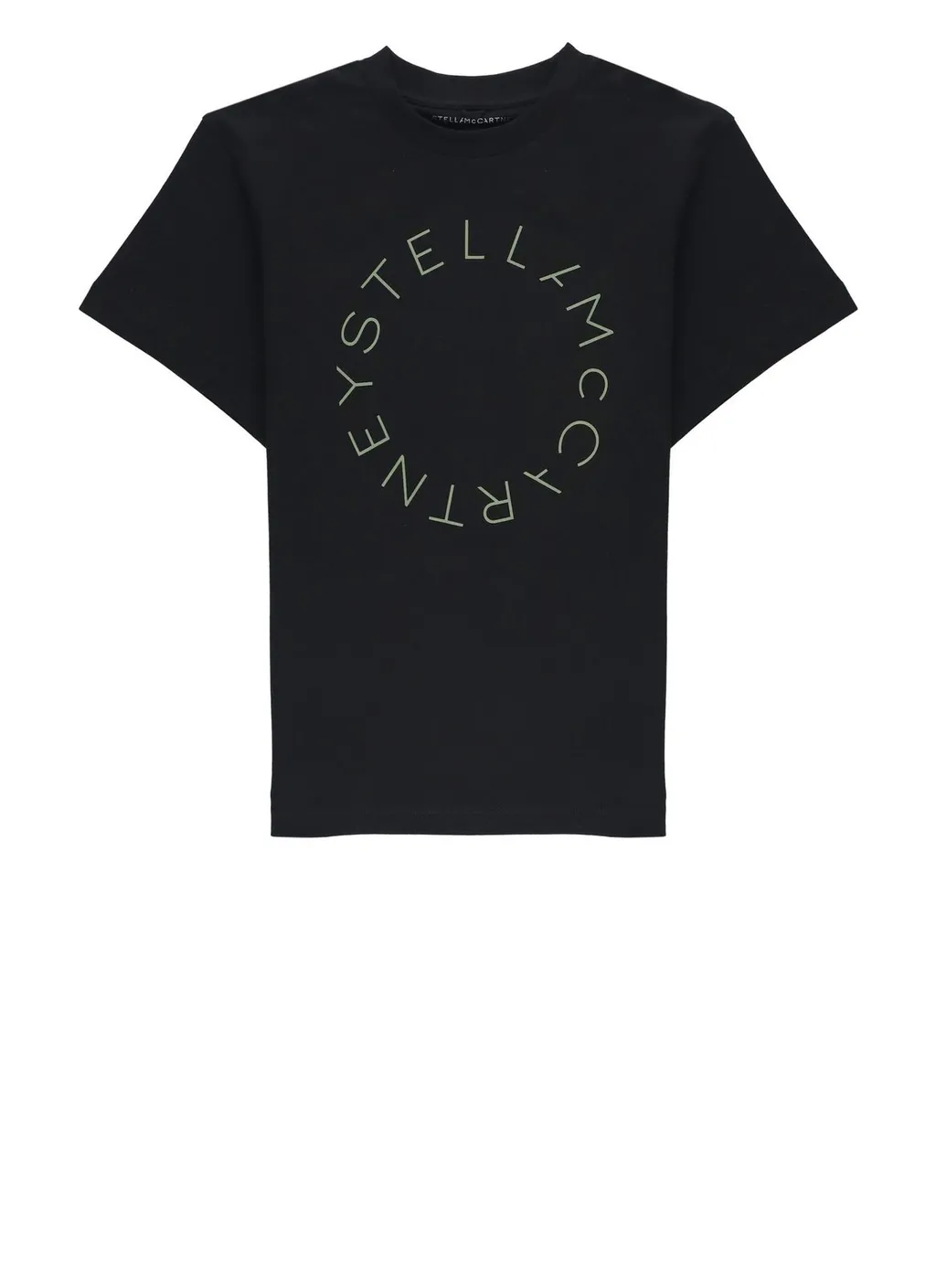 Stella Mccartney Kids Circular Logo Crewneck T-Shirt