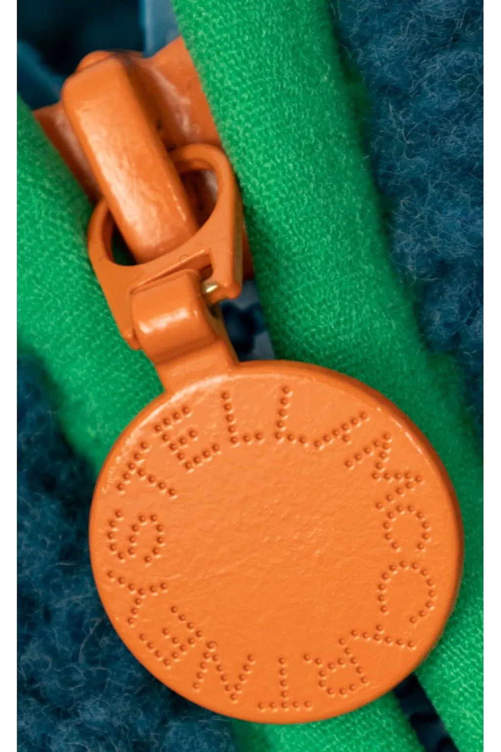 Stella Mccartney Kids Graphic Embroidered Fleece Jacket