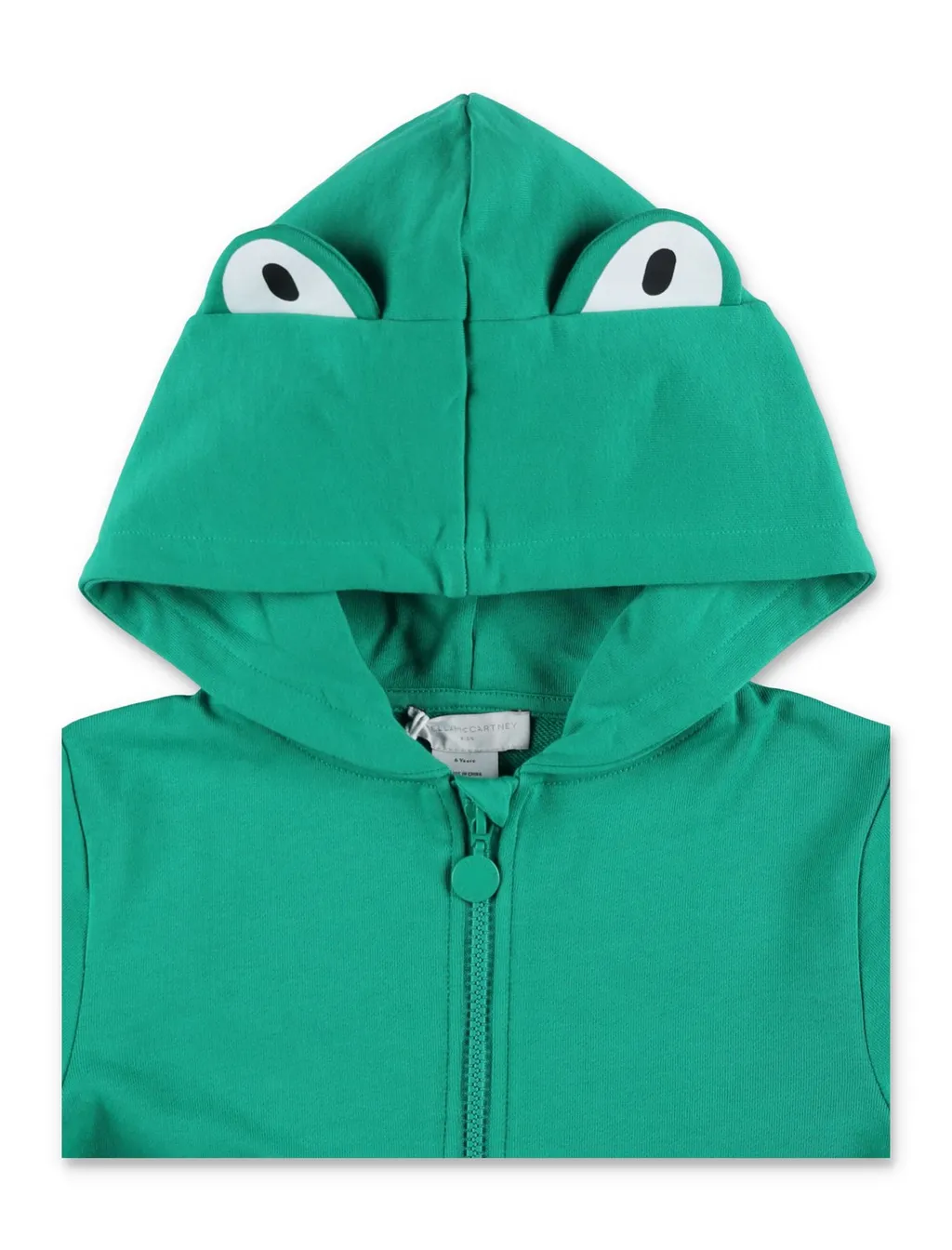 Stella Mccartney Kids Pop-Up-Eyes Zipped Hoodie