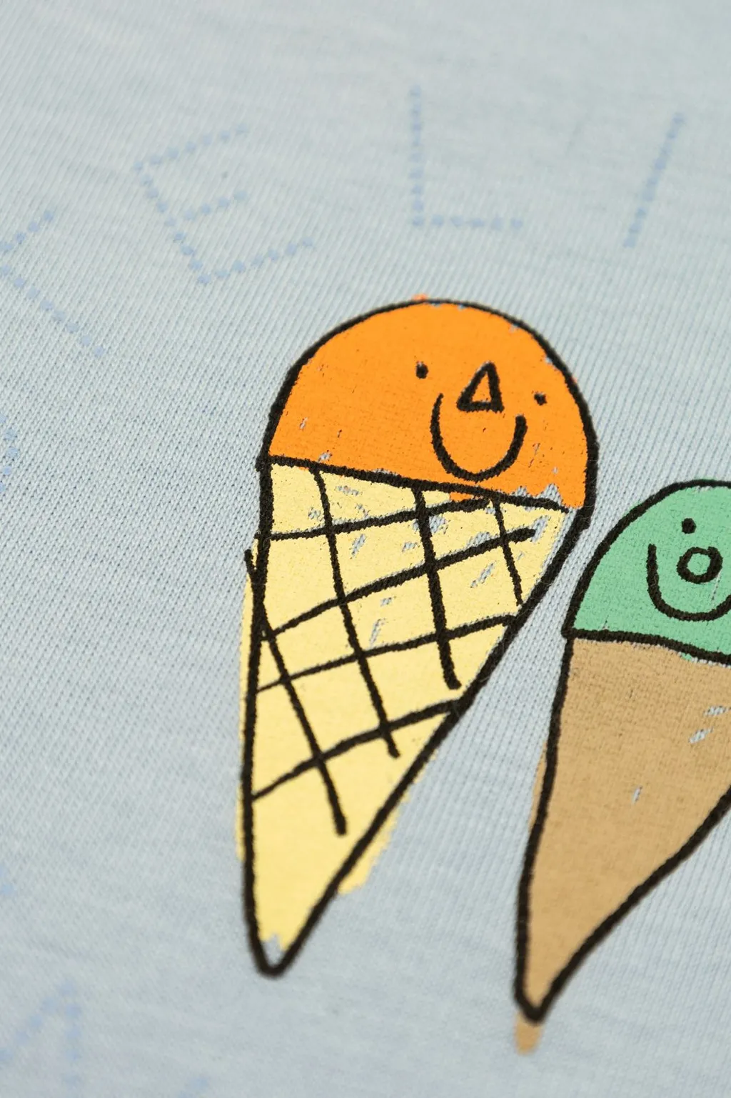 Stella Mccartney Kids Cartoon-Printed Crew Neck T-Shirt