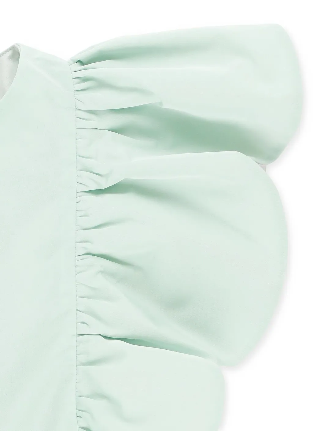 Stella Mccartney Kids Ruffled Trim Flared Dress