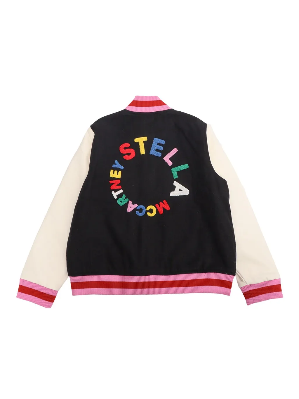 Stella Mccartney Kids Buttoned Long-Sleeved Bomber Jacket