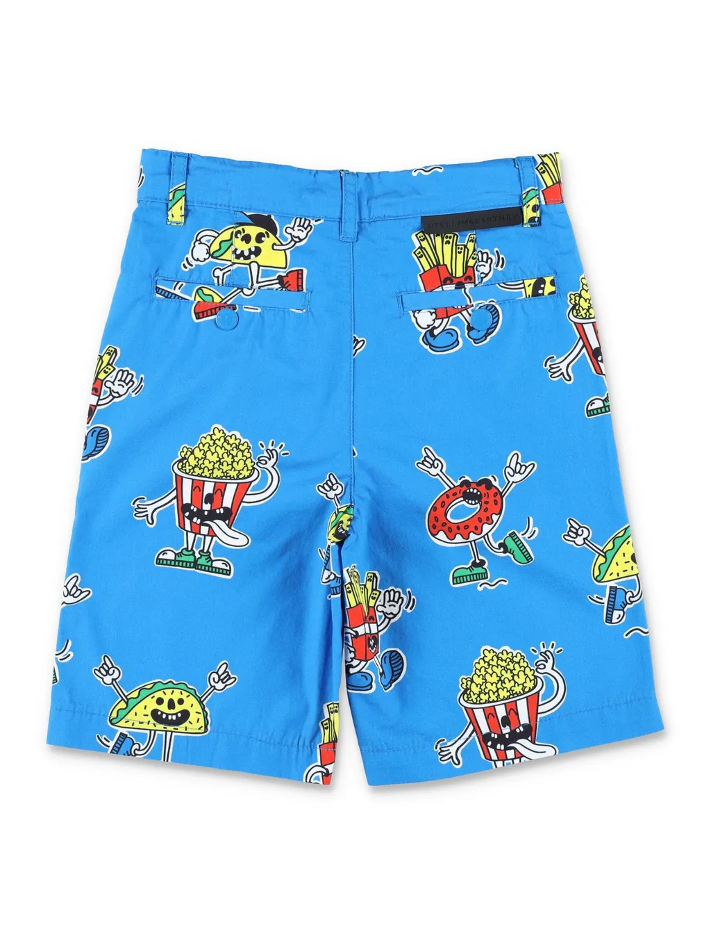Stella Mccartney Kids All-Over Printed Chino Shorts