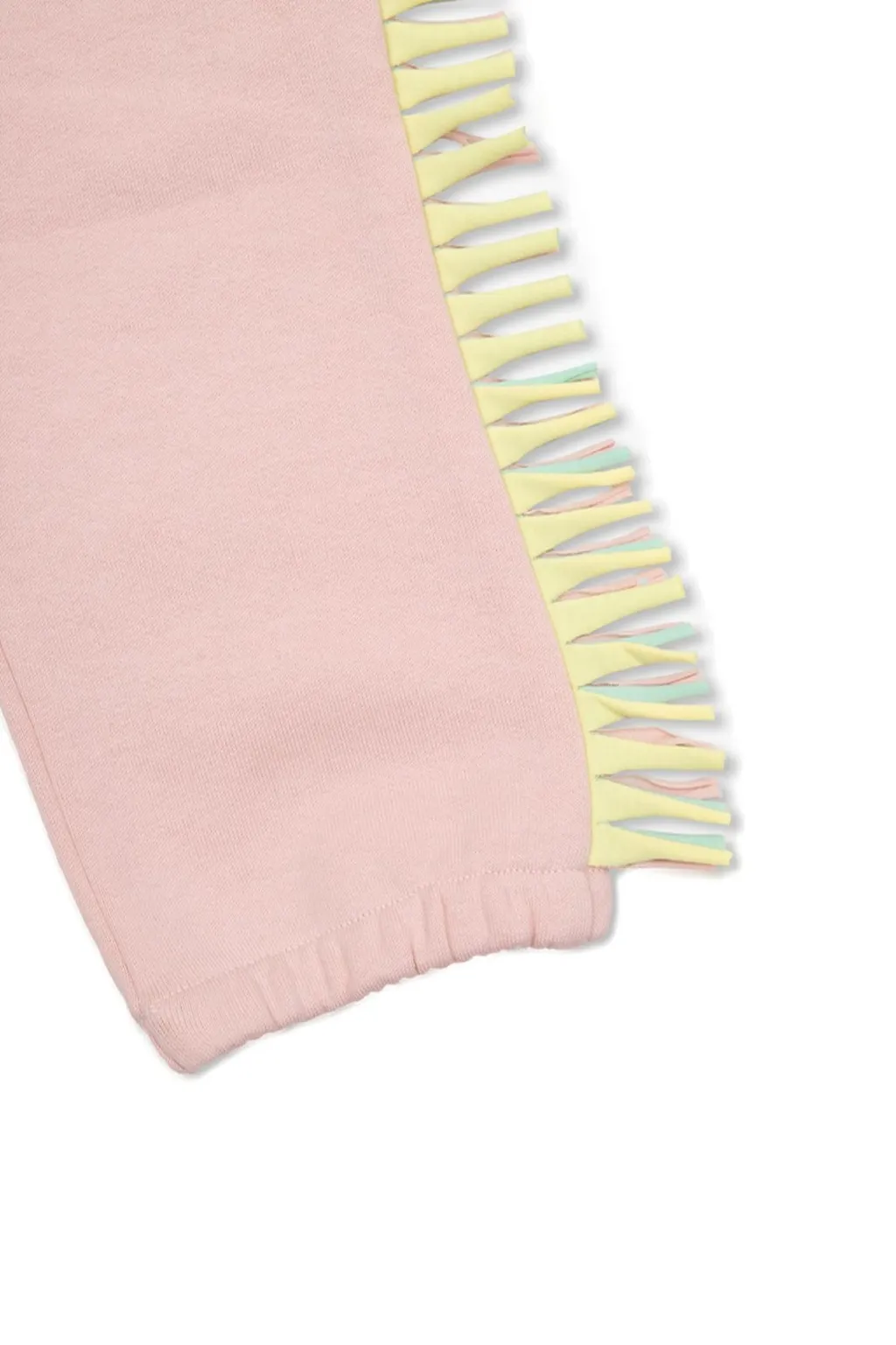 Stella Mccartney Rainbow Fringed Drawstring Joggers