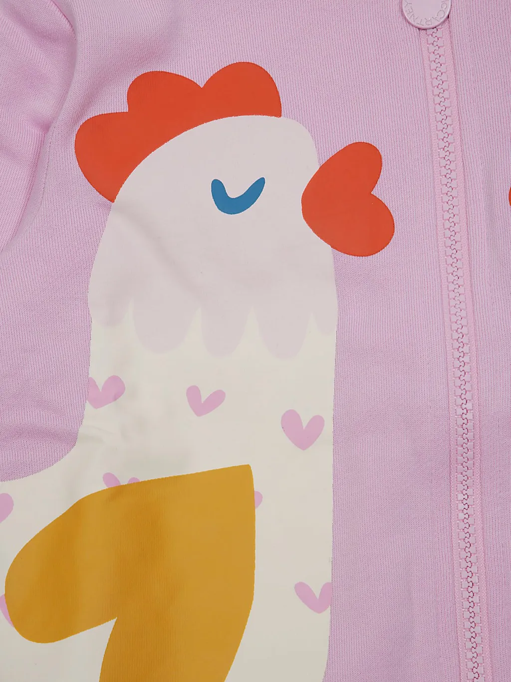 Stella Mccartney Kids Graphic Printed Zipped Hoodie