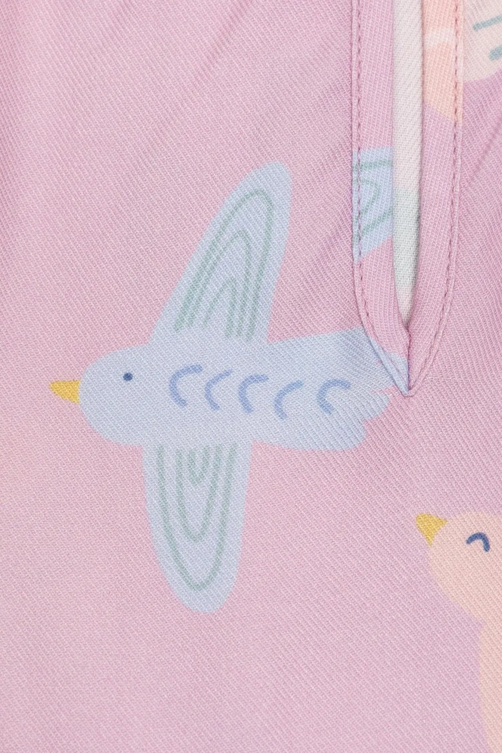 Stella Mccartney Kids Bird-Print Smocked Dress Set