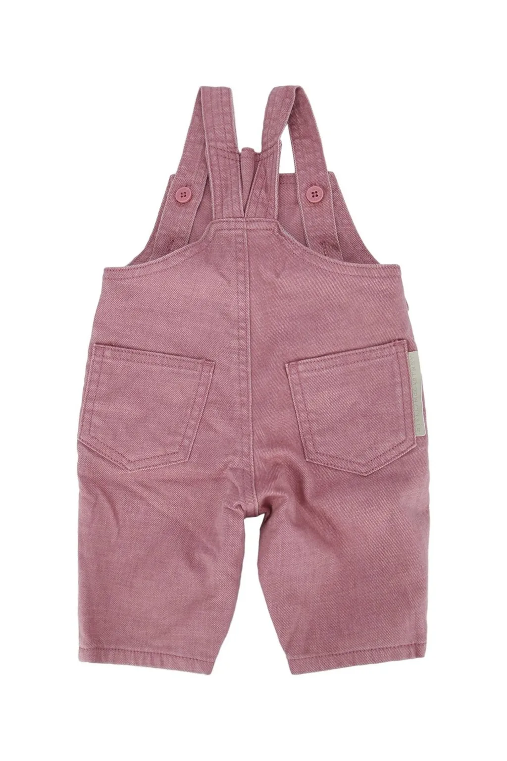Stella Mccartney Kids Bird-Embroidered Buttoned Dungarees