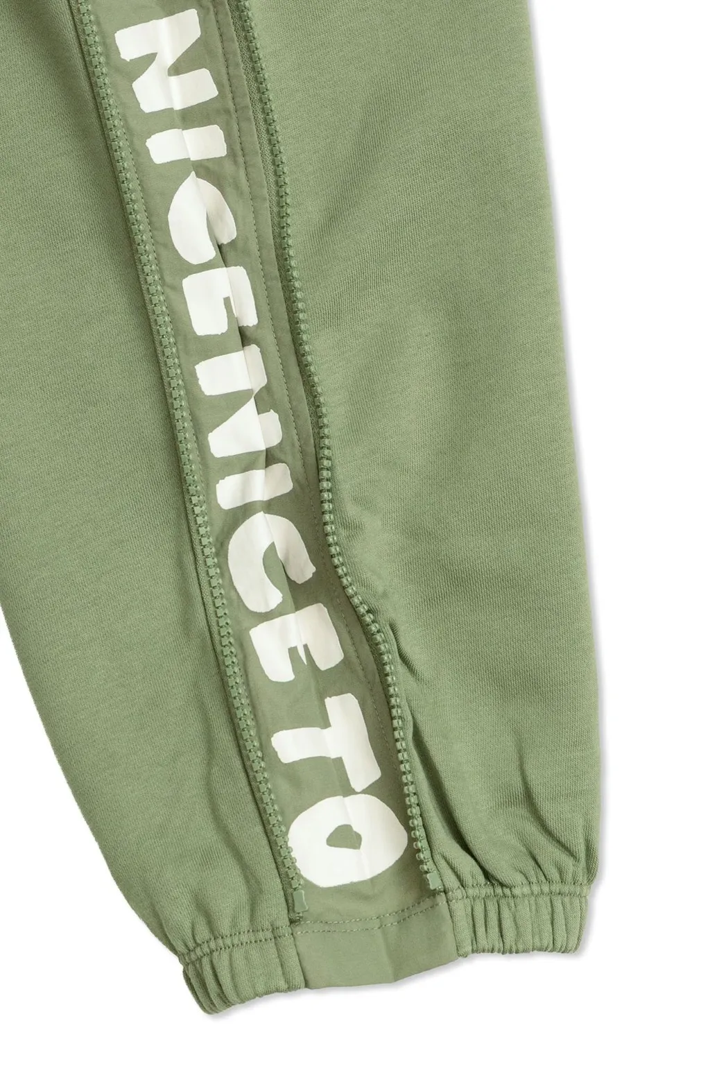 Stella Mccartney Kids Logo Patch Zip Detailed Sweatpants
