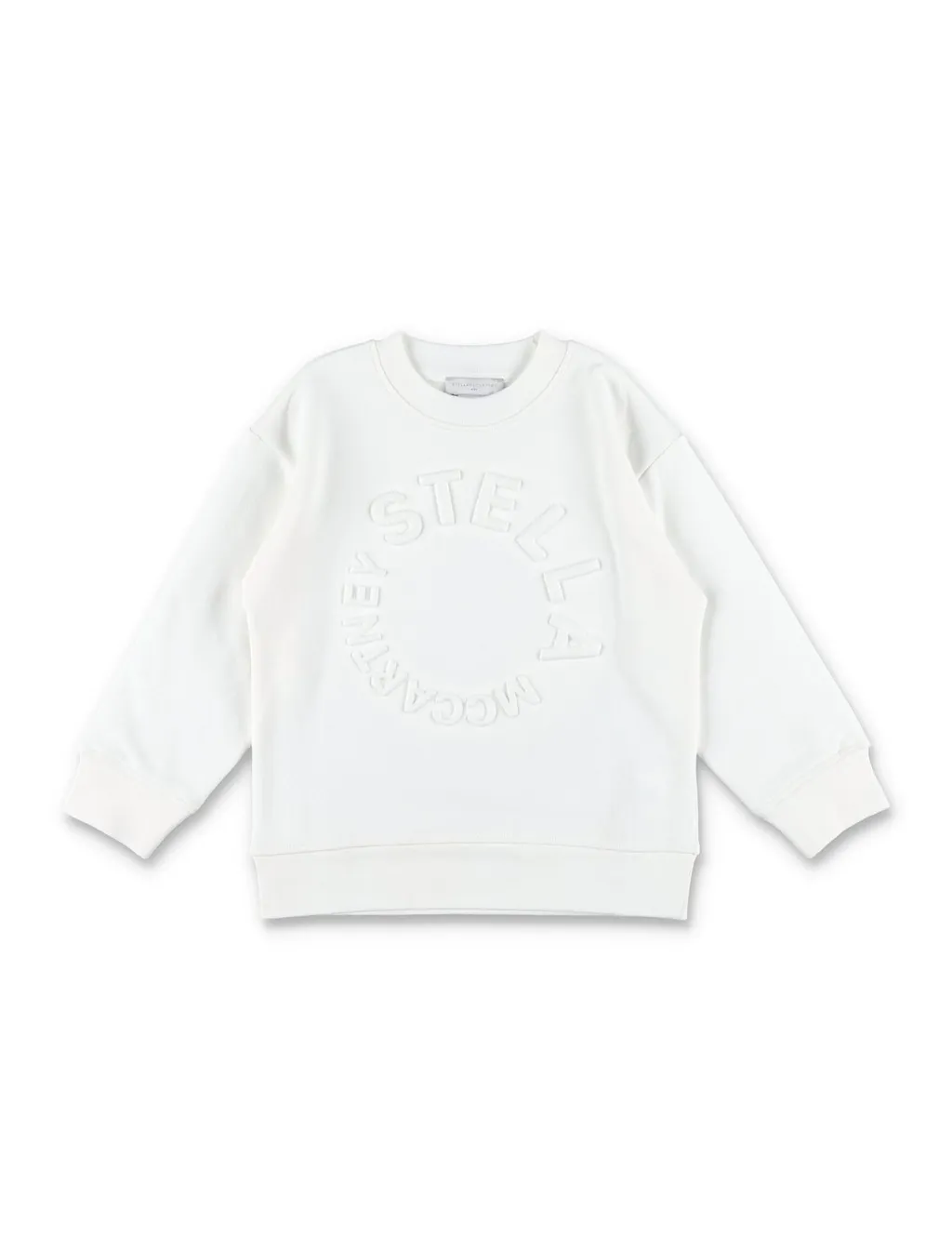 Stella Mccartney Kids Logo-Embossed Crewneck Sweatshirt