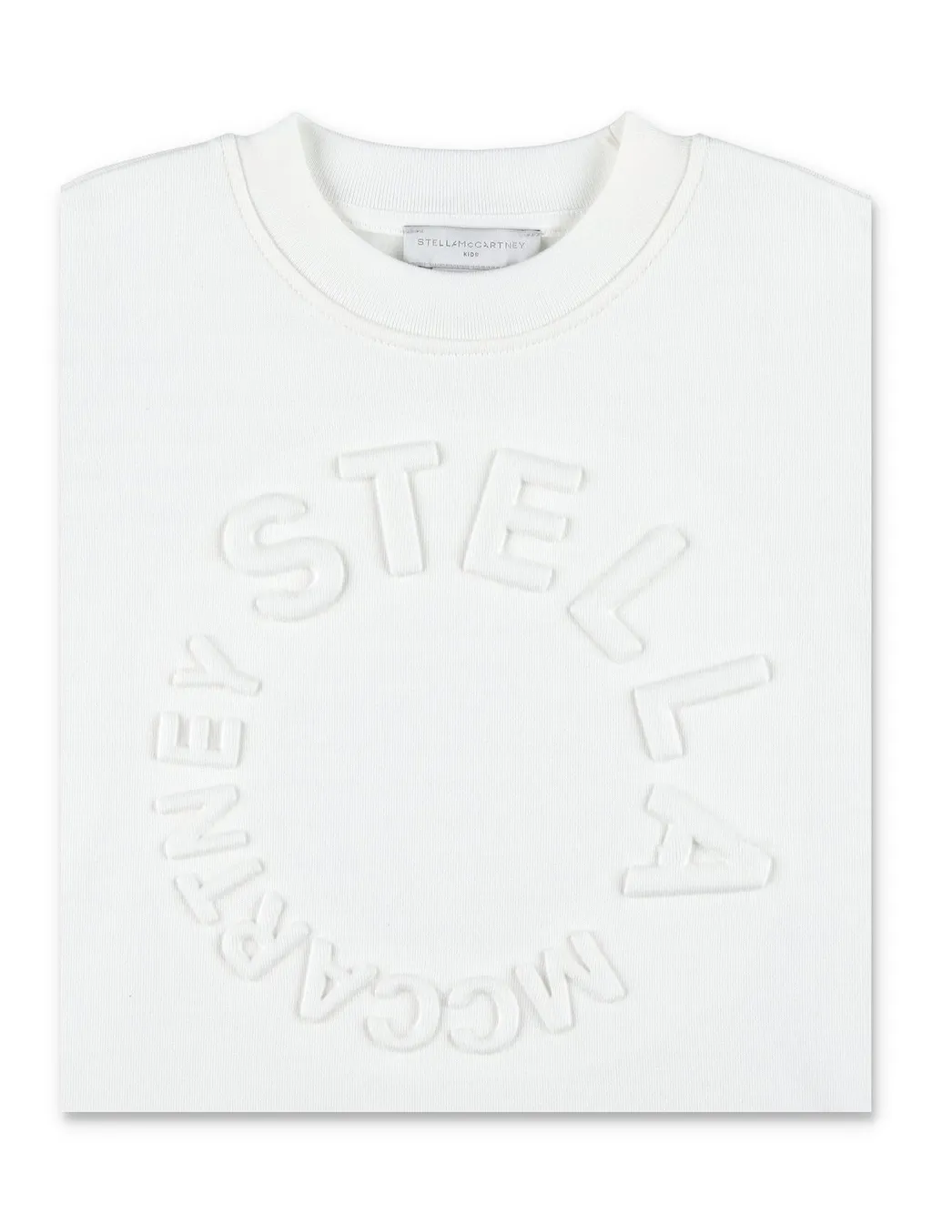 Stella Mccartney Kids Logo-Embossed Crewneck Sweatshirt