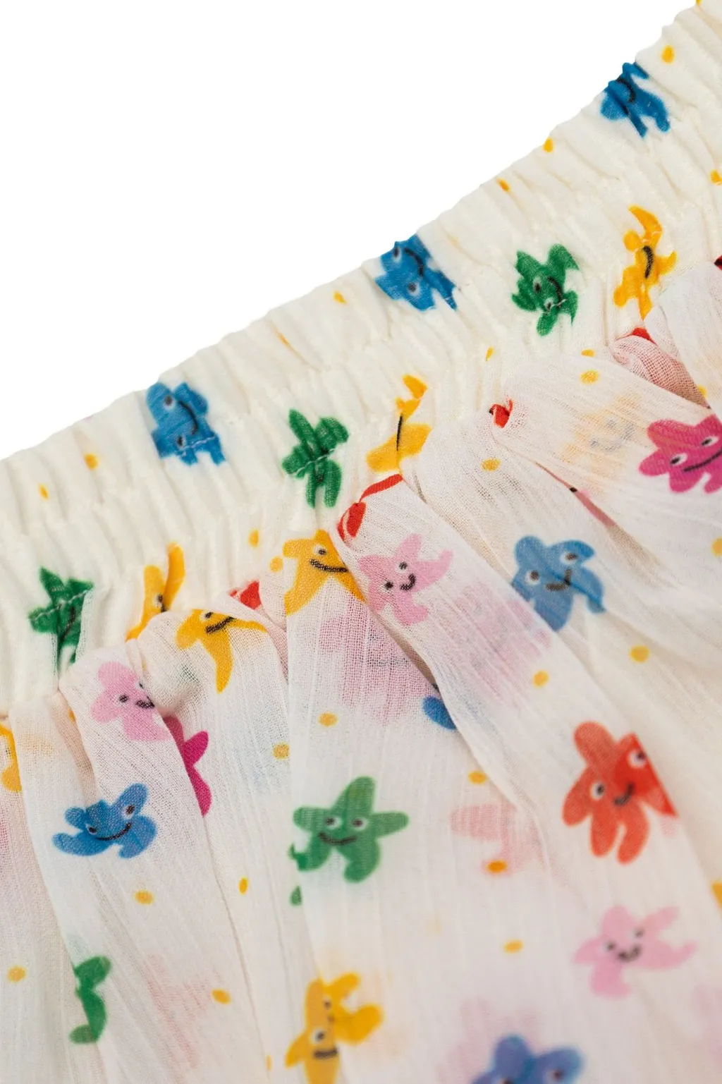 Stella Mccartney Kids All-Over Printed Pleated Skirt