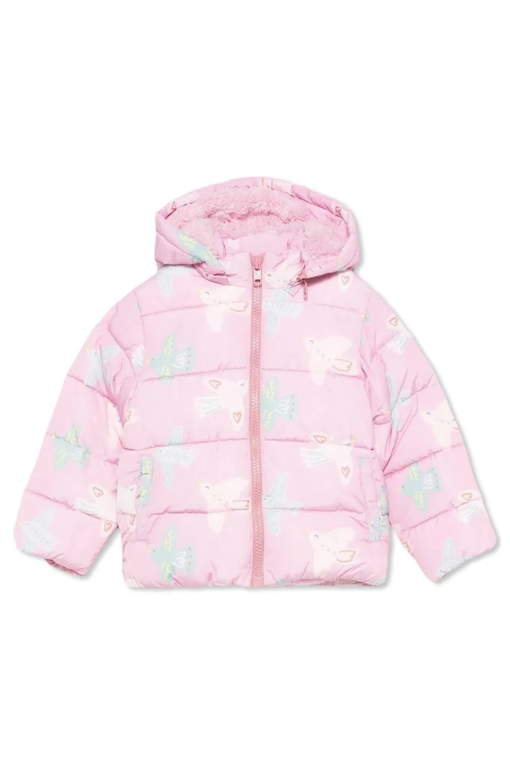 Stella Mccartney Kids All-Over Printed Puffer Jacket
