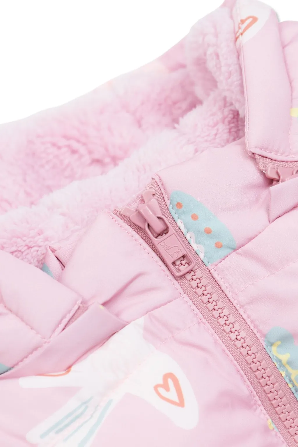 Stella Mccartney Kids All-Over Printed Puffer Jacket