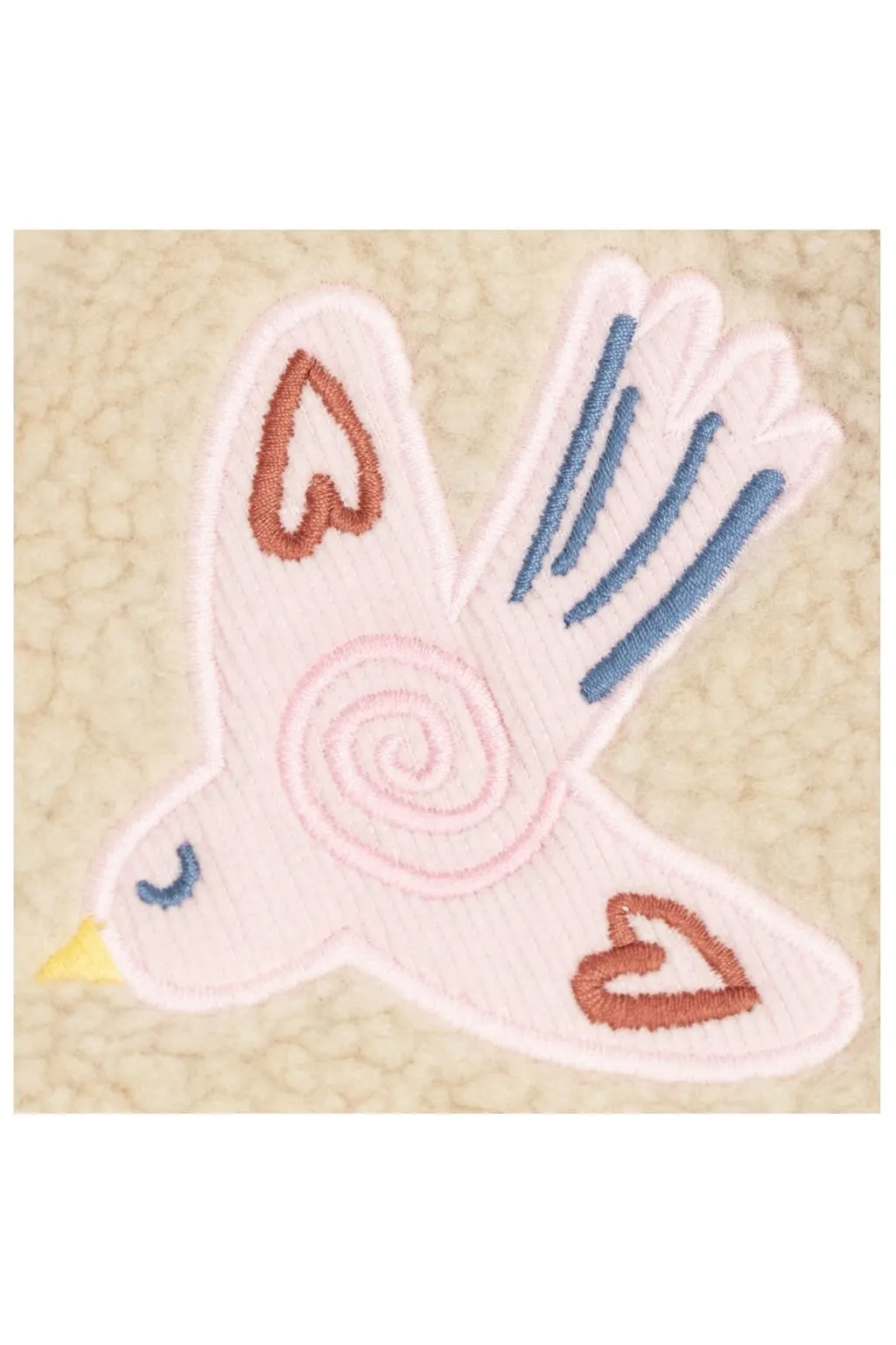 Stella Mccartney Kids Bird Embroidered Zip-Up Jacket