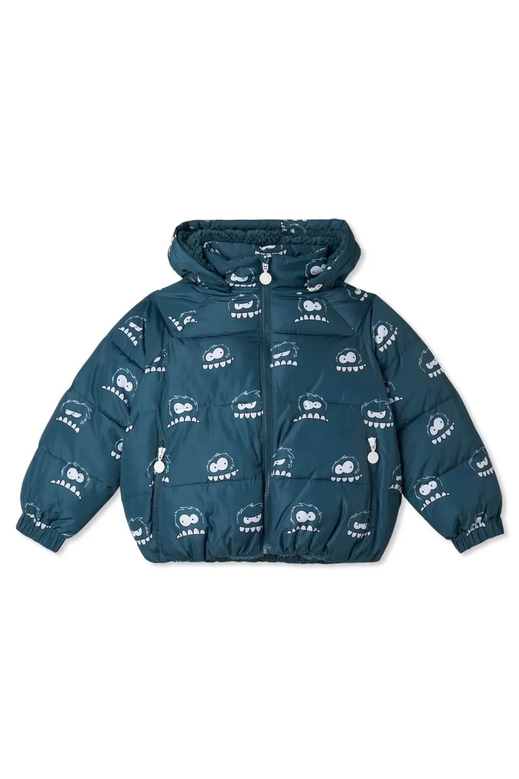 Stella Mccartney Kids All-Over Printed Puffer Jacket