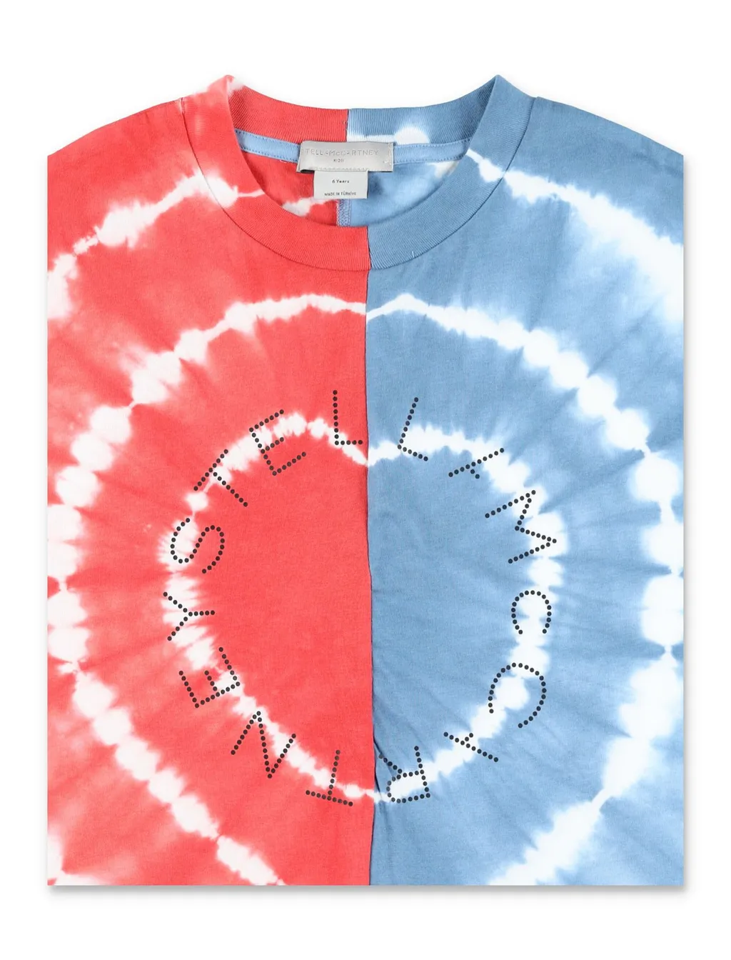 Stella Mccartney Kids Logo Printed Tie-Dye Dress