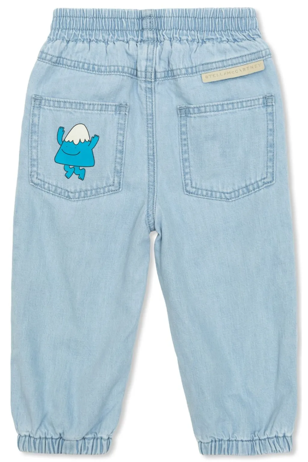 Stella Mccartney Kids Logo Patch Jeans