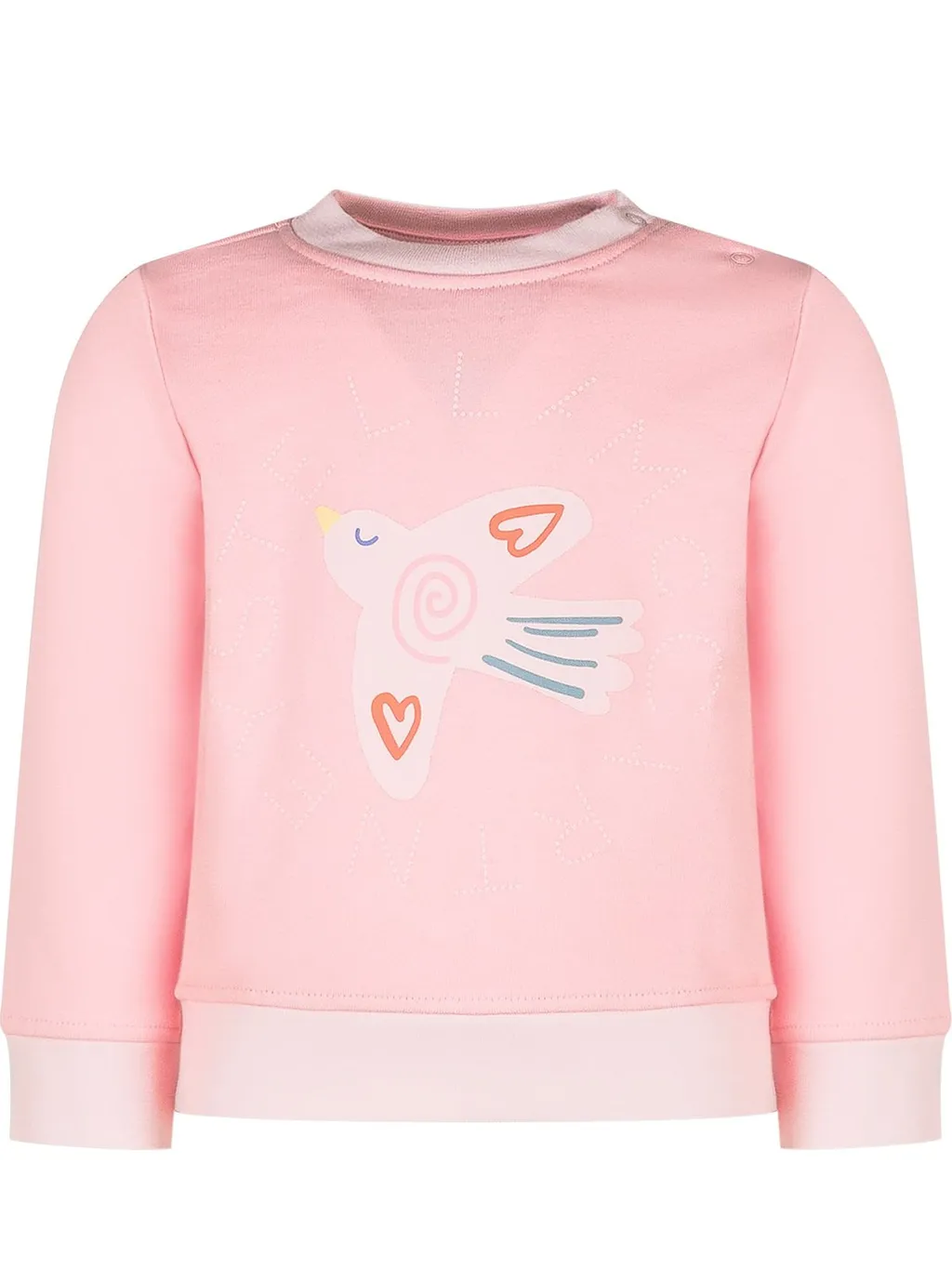Stella Mccartney Kids Bird-Printed Crewneck Sweatshirt