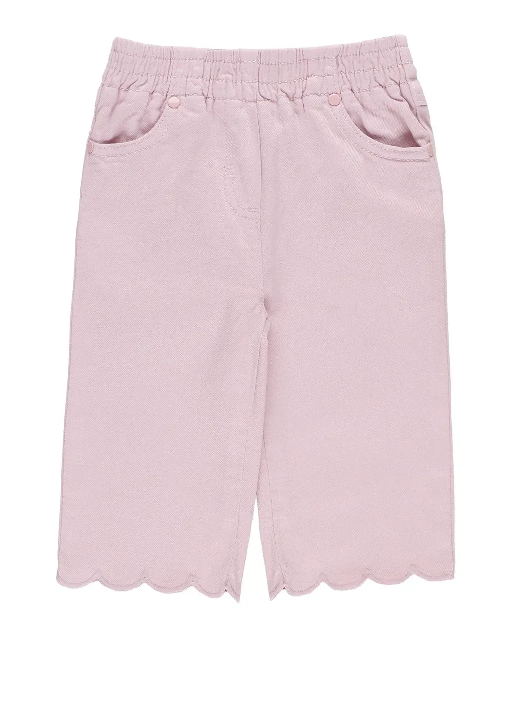 Stella Mccartney Kids Elasticated Waistband Scalloped-Hem Trousers
