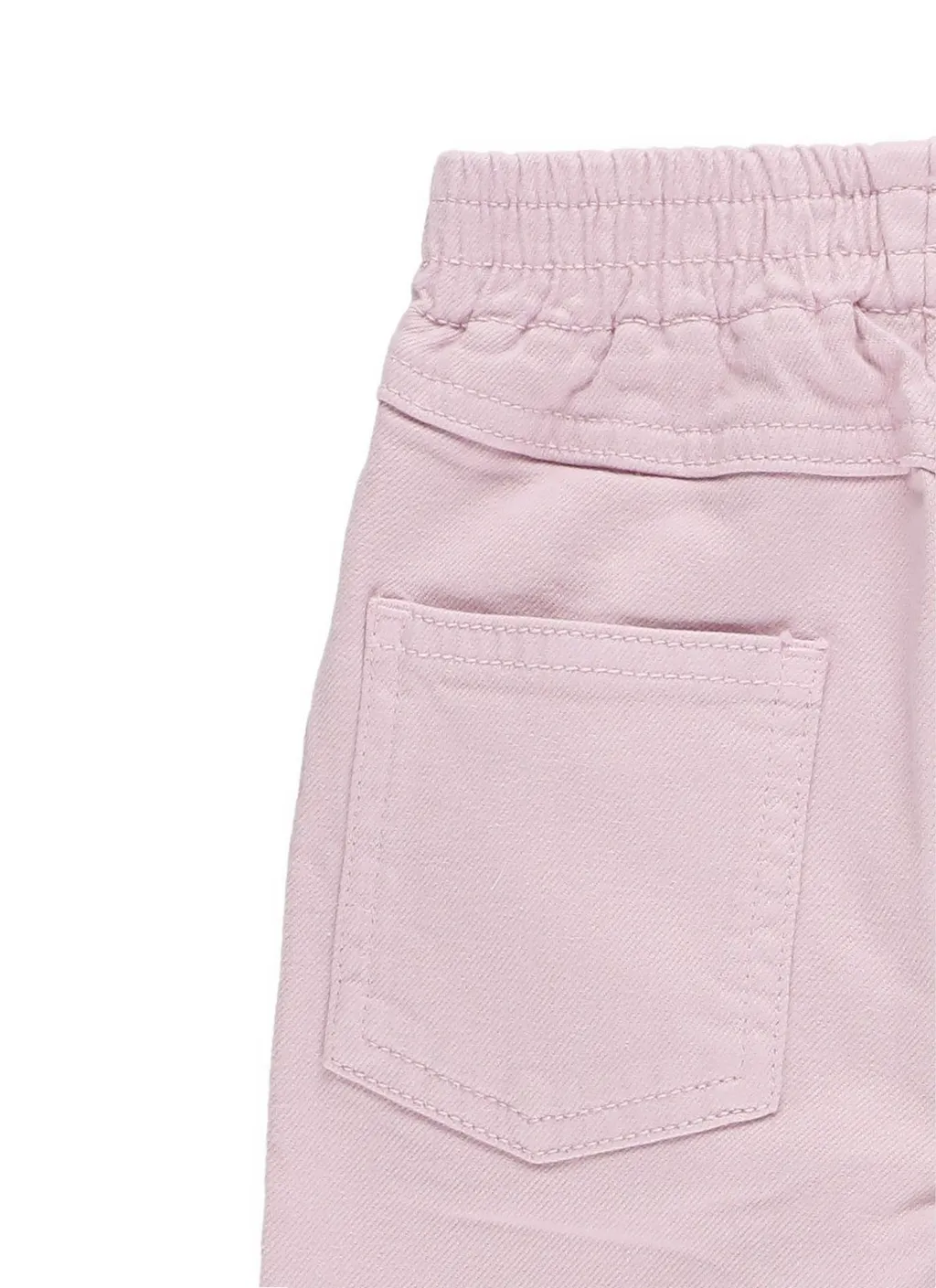 Stella Mccartney Kids Elasticated Waistband Scalloped-Hem Trousers