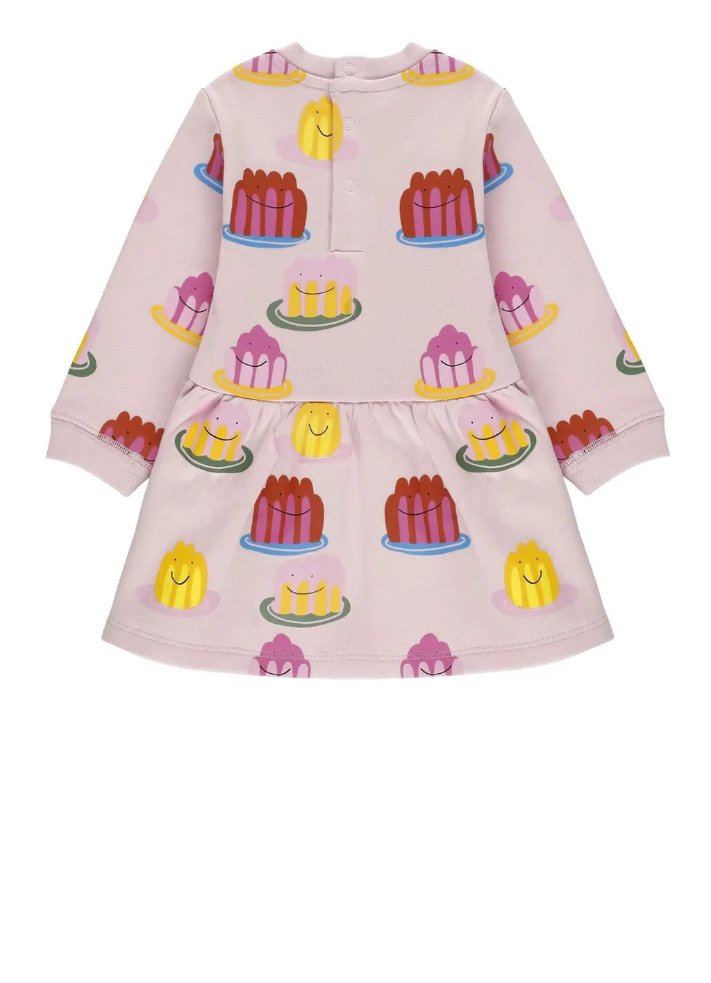 Stella Mccartney Kids Jelly Print Long Sleeve Dress