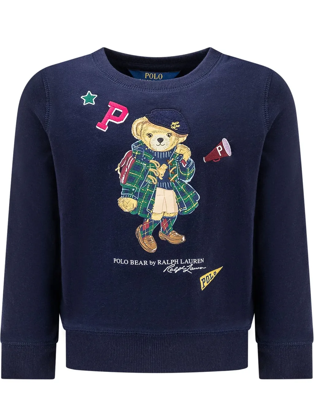 Ralph Lauren Kids Teddy Bear-Motif Crewneck Sweatshirt