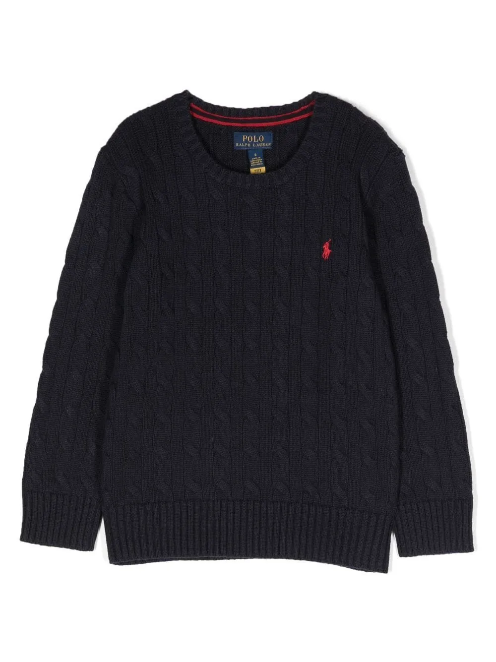 Ralph Lauren Kids Polo Pony Embroidered Knitted Jumper