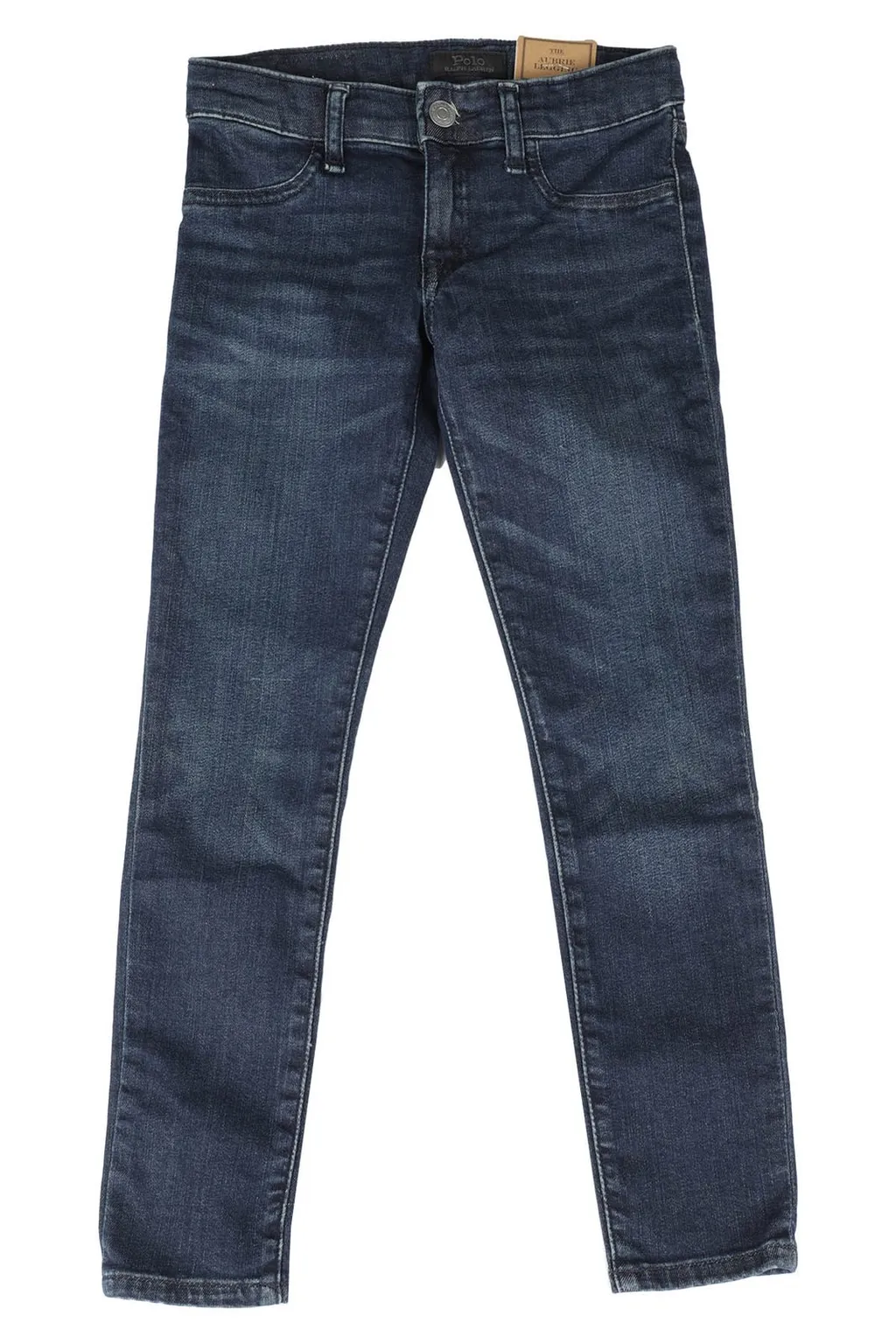 Ralph Lauren Kids Aubrie Low-Rise Straight-Leg Jeans