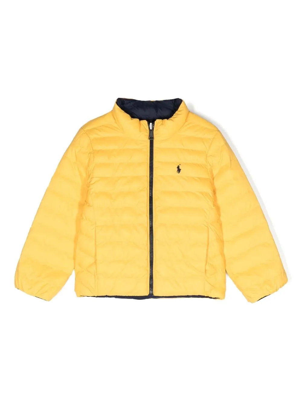 Ralph Lauren Kids Logo Embroidered Reversible Bomber Jacket
