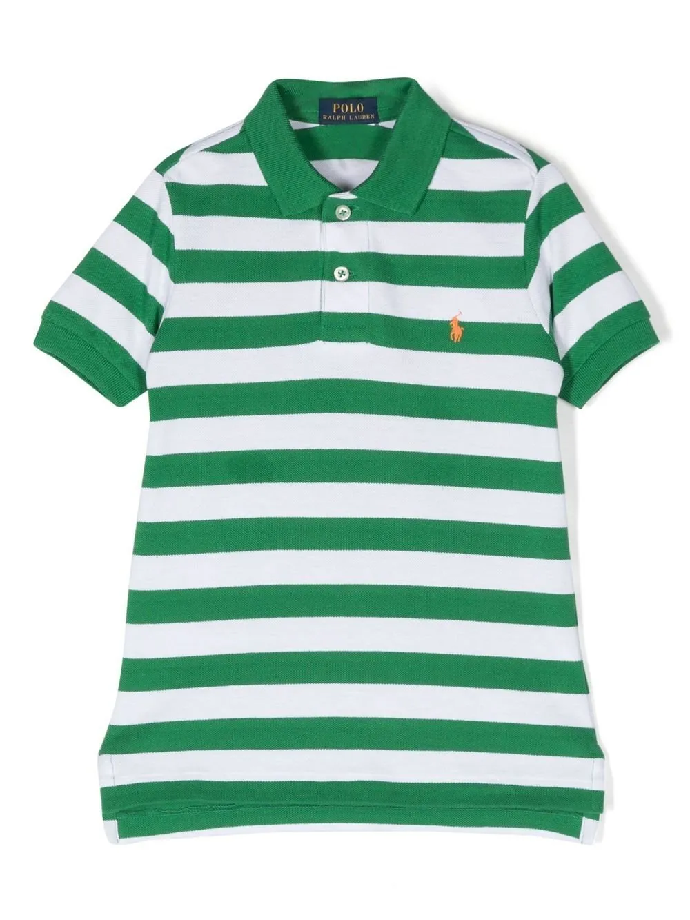 Ralph Lauren Kids Striped Short-Sleeved Polo Shirt