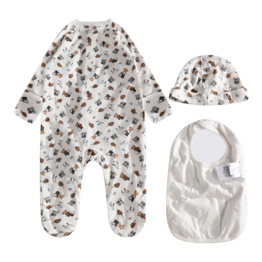 Ralph Lauren Kids All-Over Printed Tracksuit Set