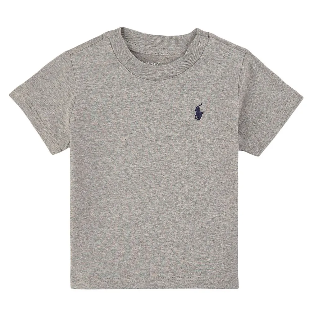Ralph Lauren Kids Logo Embroidered Crewneck T-Shirt