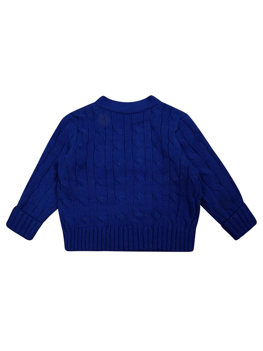 Ralph Lauren Kids V-Neck Cable-Knit Cardigan