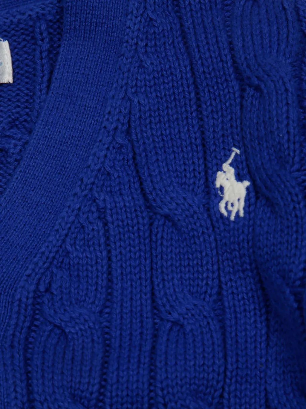 Ralph Lauren Kids V-Neck Cable-Knit Cardigan