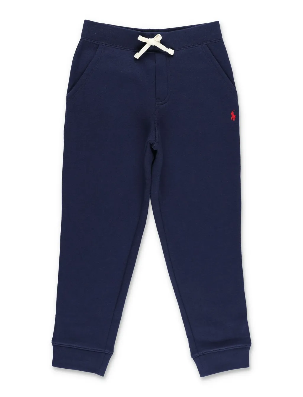 Ralph Lauren Kids Logo Embroidered Tapered-Leg Trousers