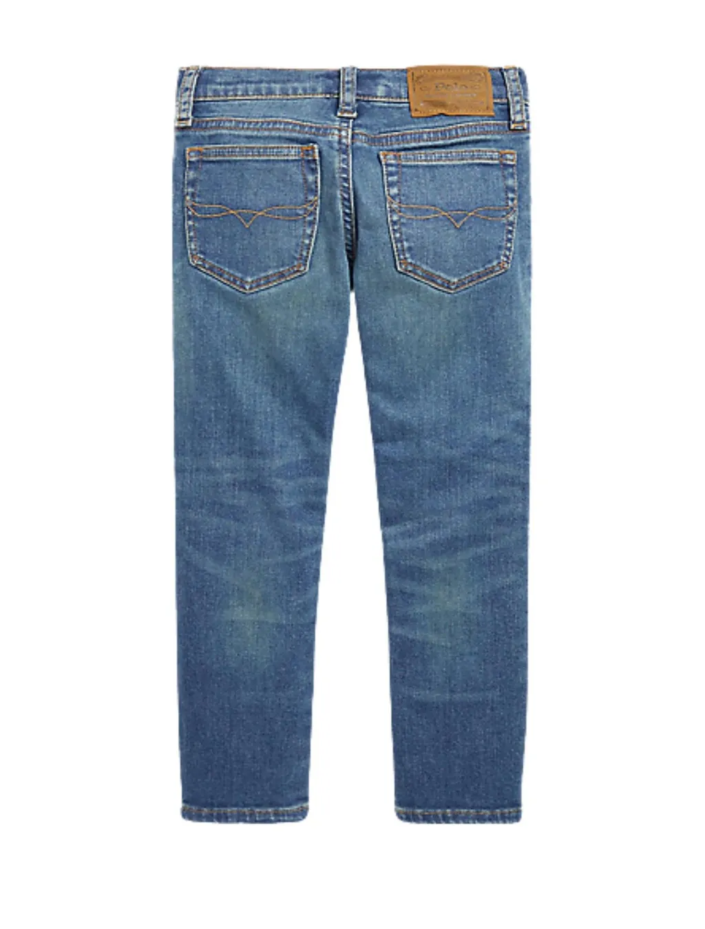 Ralph Lauren Kids Logo Patch Straight-Leg Jeans