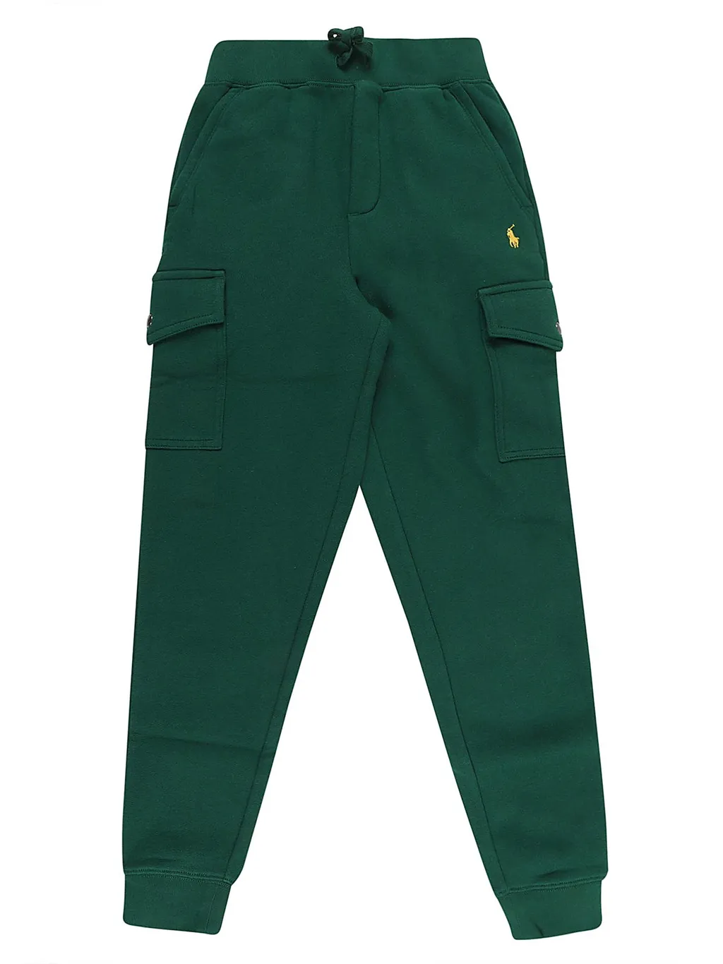 Ralph Lauren Kids Logo Embroidered Drawstring Cargo Track Pants