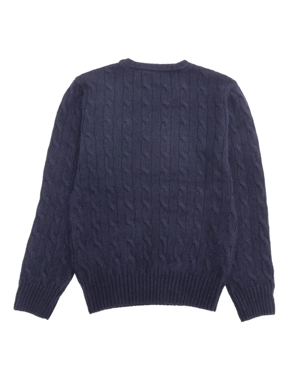 Ralph Lauren Kids Polo Pony Embroidered Crewneck Jumper