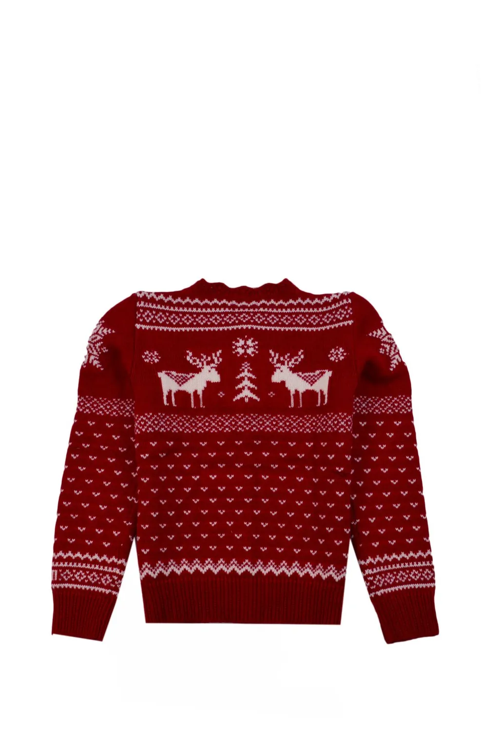 Ralph Lauren Kids Intarsia-Knit Crewneck Cardigan