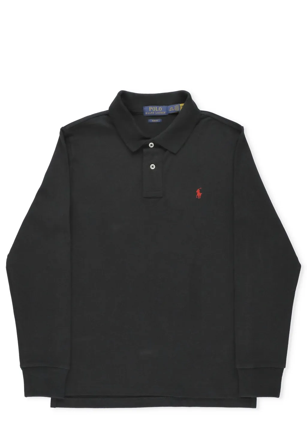 Ralph Lauren Kids Logo Embroidered Long Sleeved Polo Shirt