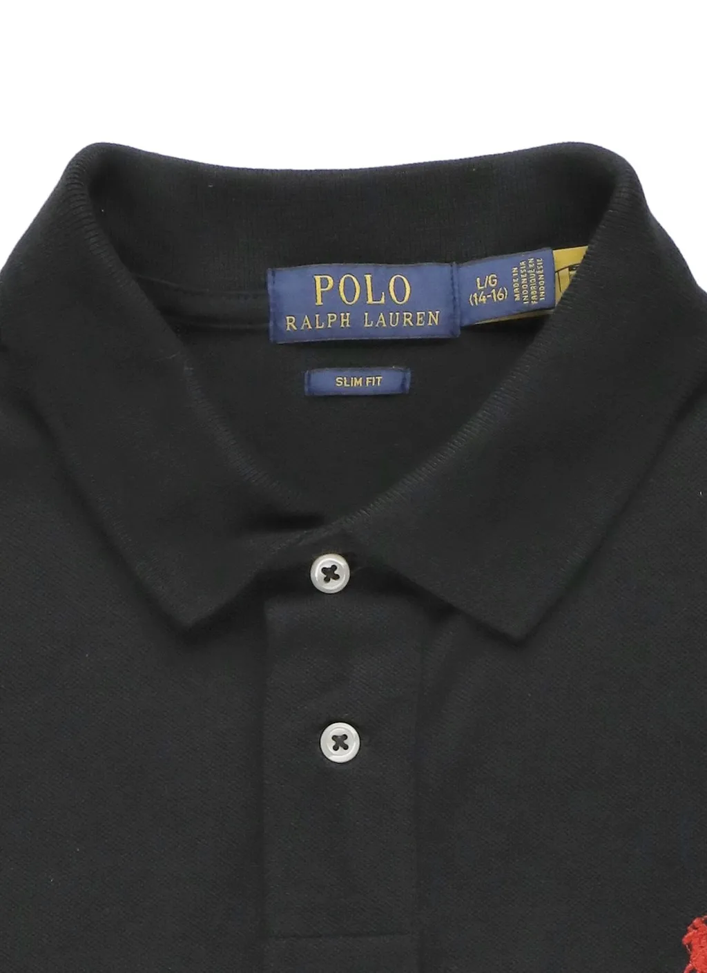 Ralph Lauren Kids Logo Embroidered Long Sleeved Polo Shirt