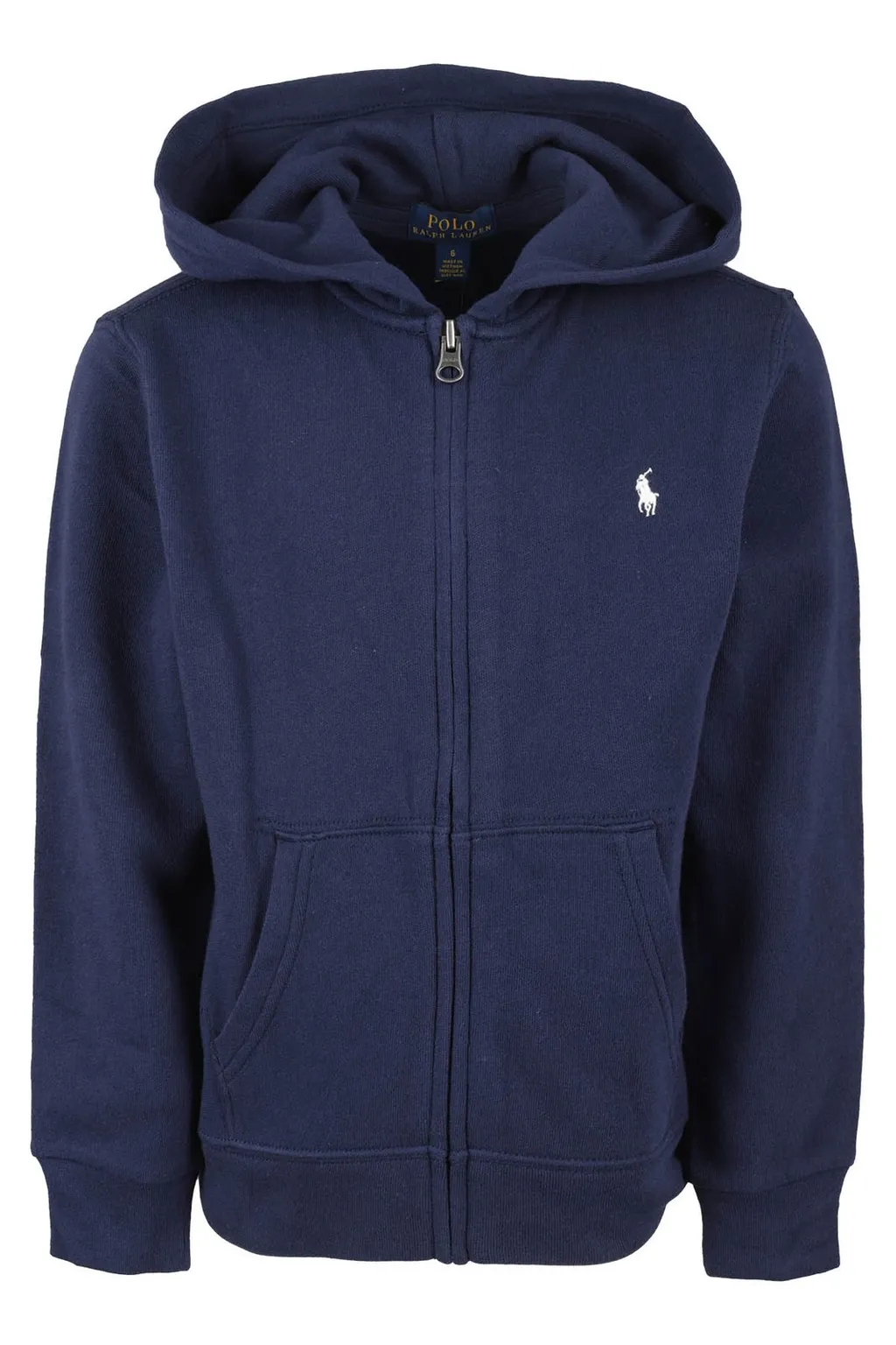 Ralph Lauren Kids Logo Embroidered Zipped Hoodie