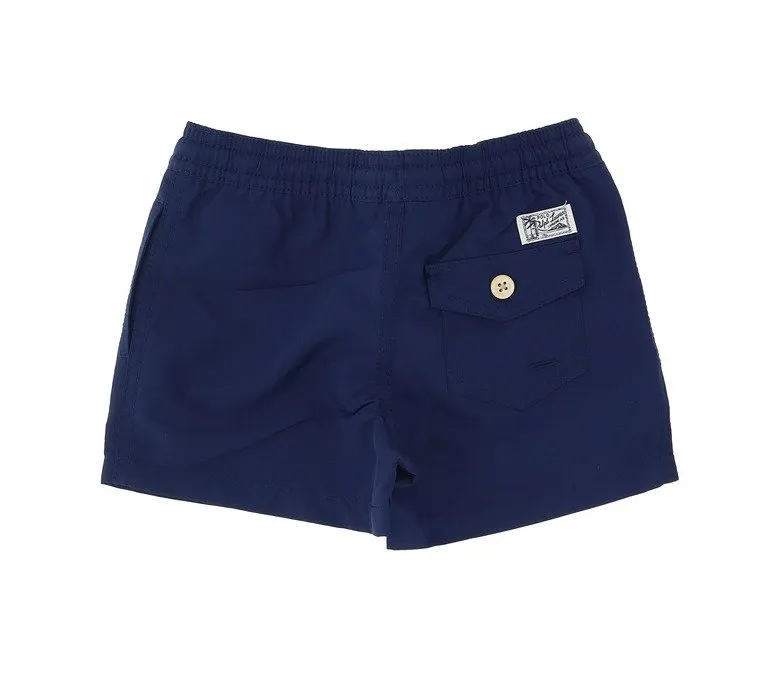 Ralph Lauren Kids Logo-Embroidered Drawstring Swim Shorts