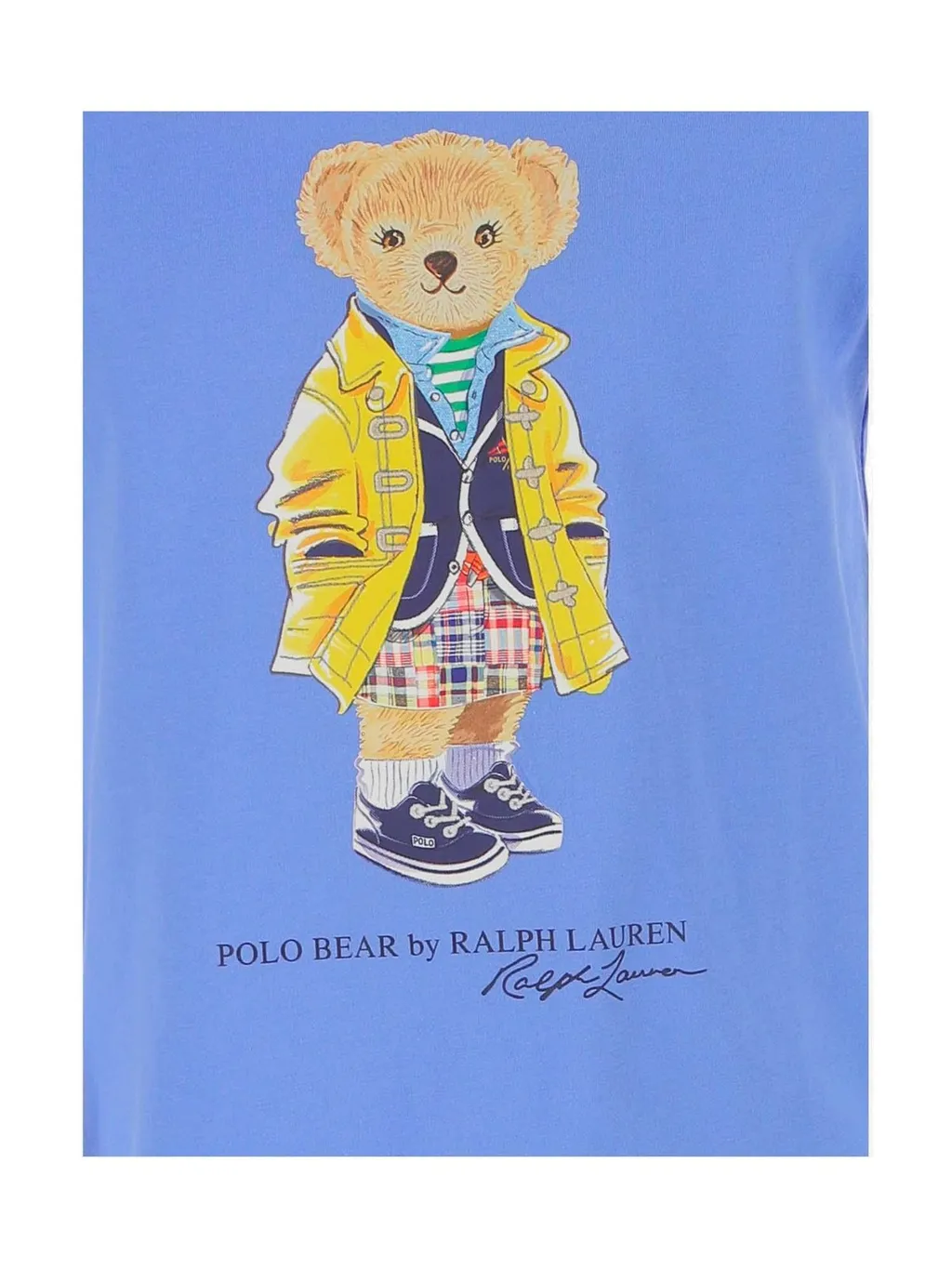 Ralph Lauren Kids Polo Bear Printed Crewneck T-Shirt