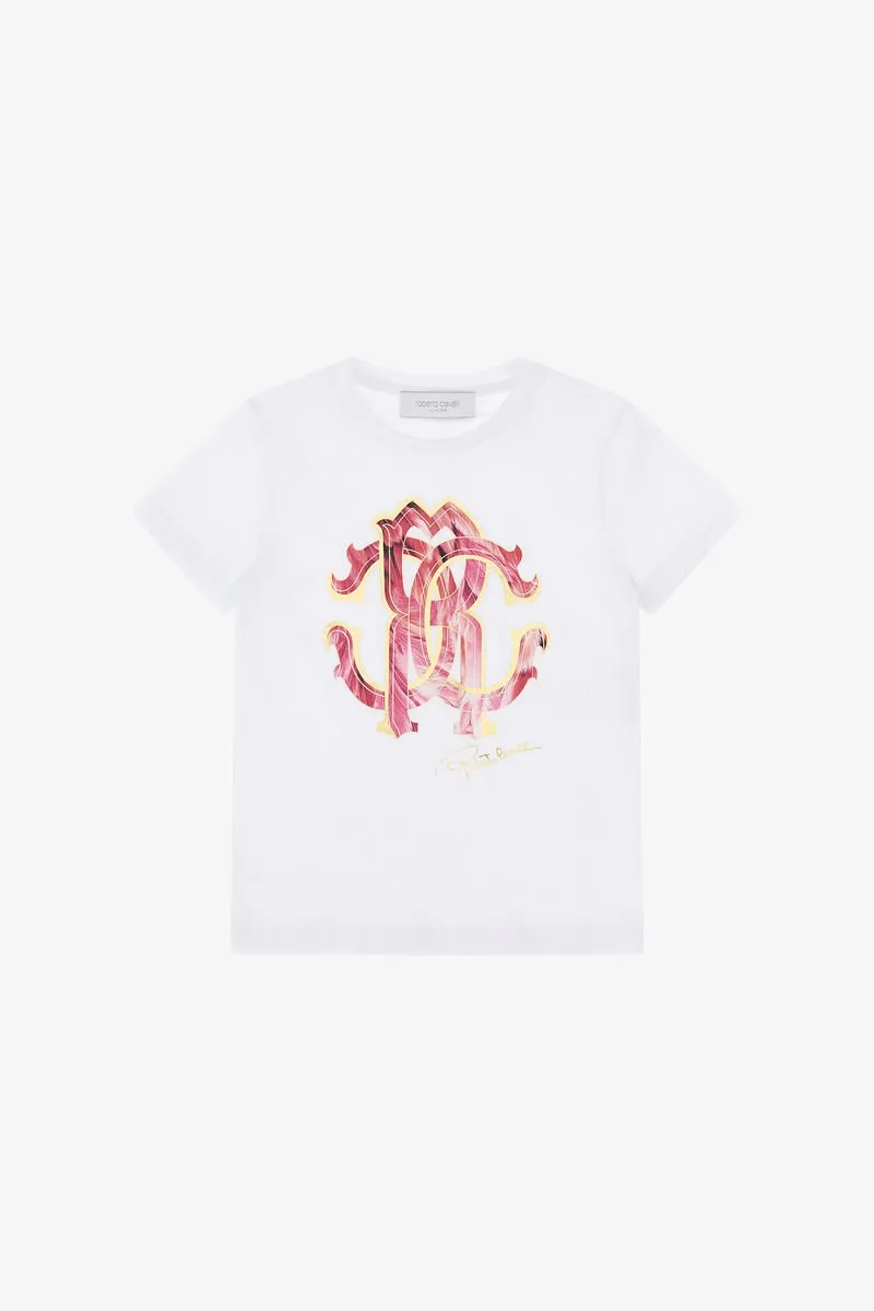 Roberto Cavalli Kids Rc Logo T-Shirt