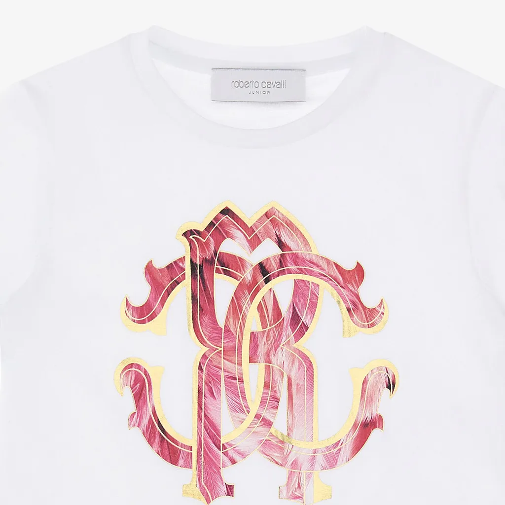 Roberto Cavalli Kids Rc Logo T-Shirt