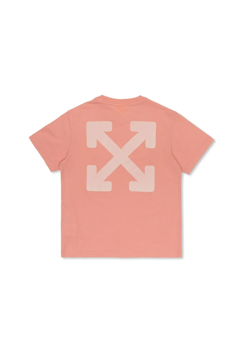 Off-White Kids Logo Printed Crewneck T-Shirt