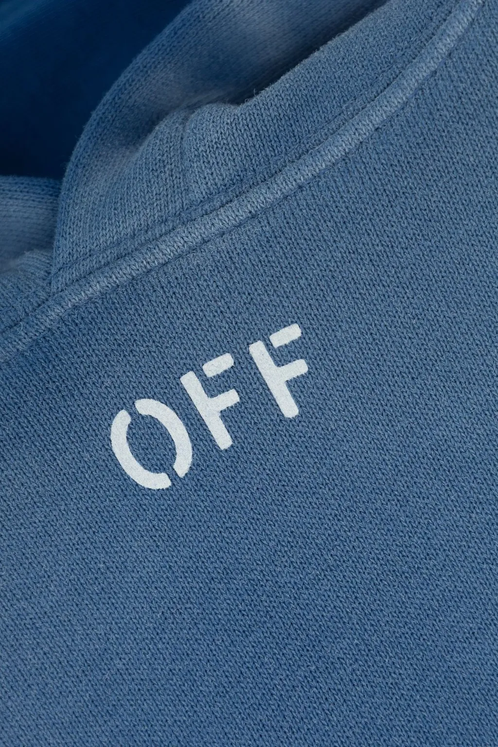Off-White Kids Logo Printed Gradient Hoodie