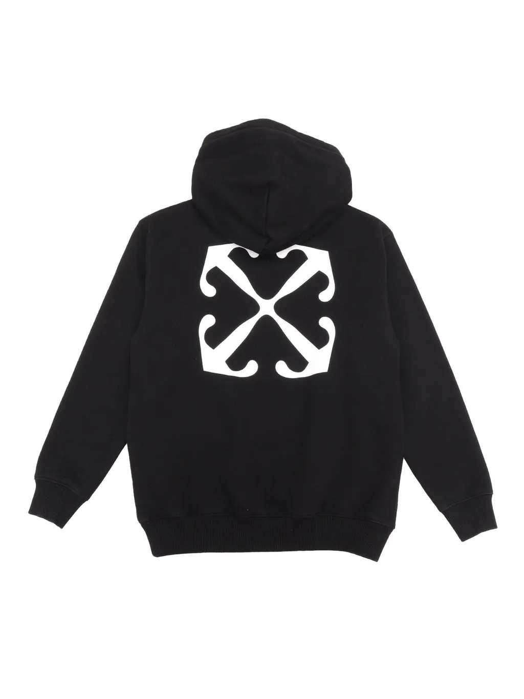 Off-White Kids Off-Stamp Long Sleeved Hoodie